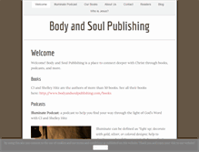 Tablet Screenshot of bodyandsoulpublishing.com